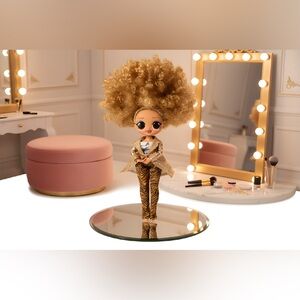 LOL Surprise Omg Da Boss Queen 9" Fashion Doll Curly Hair Series 3 MGA